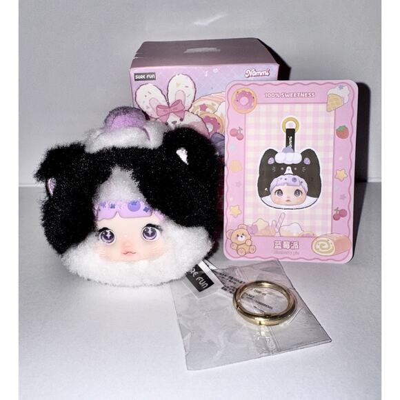 Nommi Sweetness 100% Series Plush Toy Blind Box confirmed Figure - Blueberry Pie - Picture 1 of 6